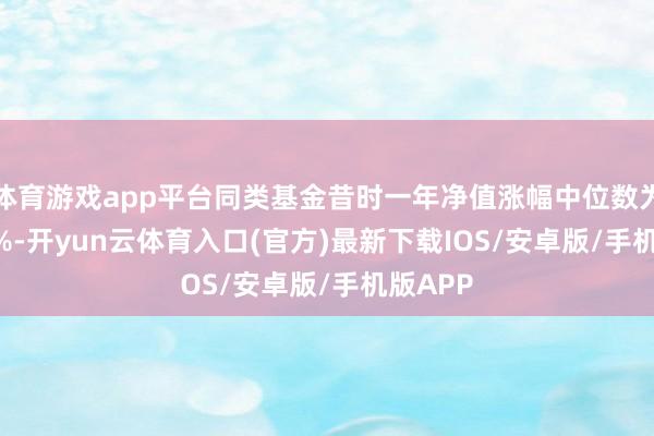 体育游戏app平台同类基金昔时一年净值涨幅中位数为25.63%-开yun云体育入口(官方)最新下载IOS/安卓版/手机版APP